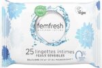 Femfresh - Lingettes Intimes Quotidiennes, Aloe Vera & Calendula - 25 Lingettes